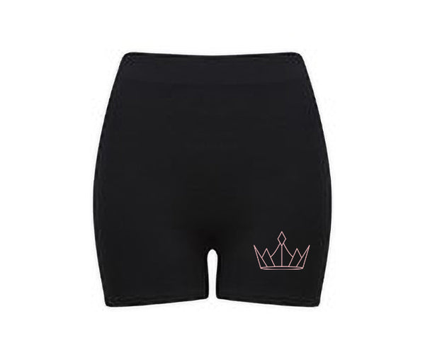 Pink Crown Seamless Shorts